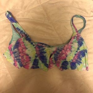 Tie dye bikini top!